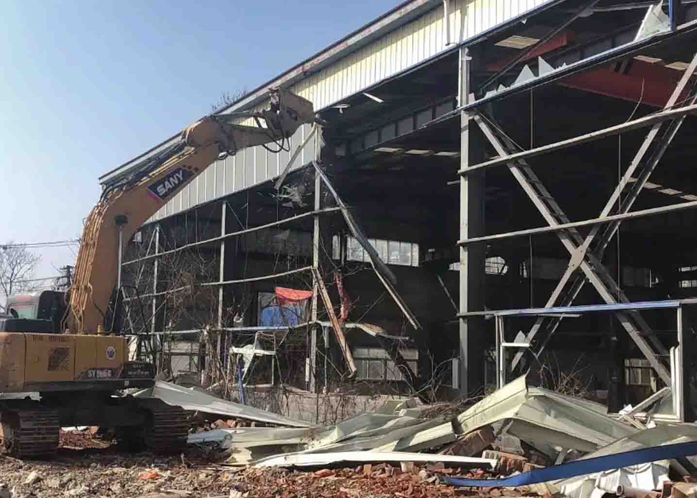 哈尔滨厂房拆除